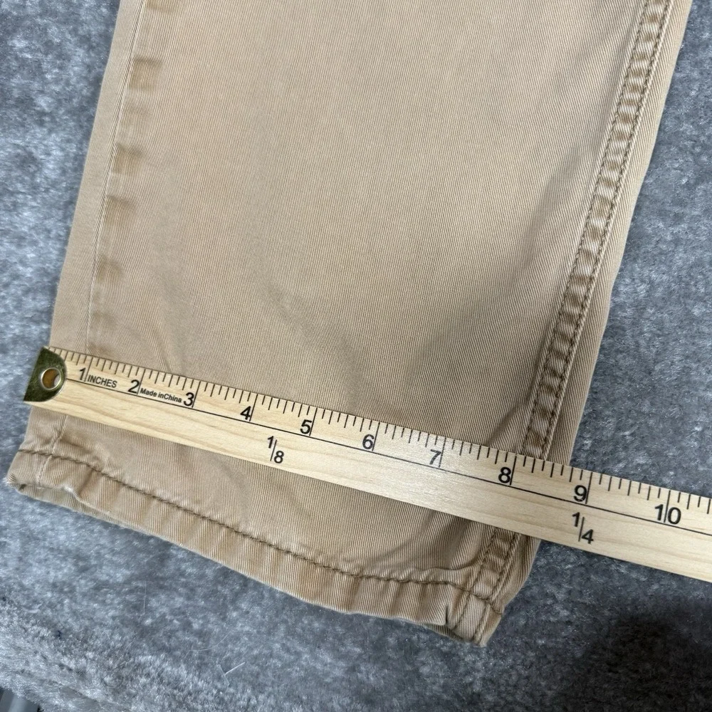 Levi's 514 Jeans Men's 36x34 Brown‎ Slim Straight Leg Distressed